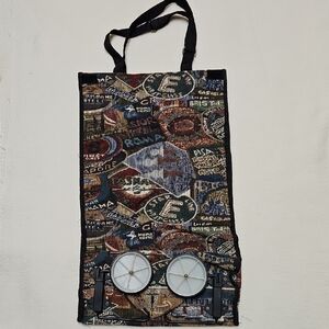 The ultimate chic shopping companion Colorful Tapestry Shoulder/ Shopping Bag.